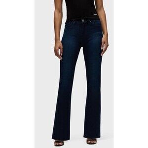 Hudson Denim Jeans Love Midrise Bootcut Dark Denim RDX 34x30